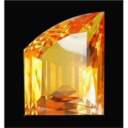 64.00ct Stunning Fancy Mix Cut Orange Yellow Citrine  Appraisal Estimate $12800 (GEM-16077)