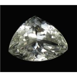 5.63ct Top Quality Hot Natural Green Kunzite Trillion (GEM-21578)