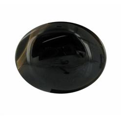20.66ct Shining Black Onyx Cabochon Gem (GEM-20723)