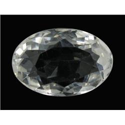 23.65ct Ultimate Flawless Quartz Crystal Gem Oval Cut (GEM-21588)