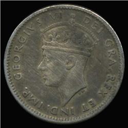 1945 Canada Newfoundland 10c Silver Hi Grade RARE (COI-6745)