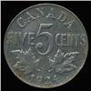 Image 2 : 1924 Canada 5c Hi Grade (COI-6705)