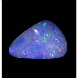 3.46ct Australian Black Opal Doublet Full Fire (GEM-22597A)