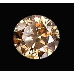 3.06ct Champagne Round Cut Lab Diamond (GEM-21986B)