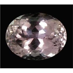 10.94ct Rare Patroke Imperial Pink Kunzite Oval  (GEM-17664C)