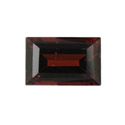 0.65ct Elegant Wine Red Garnet Rectangle Facet (GEM-18022)
