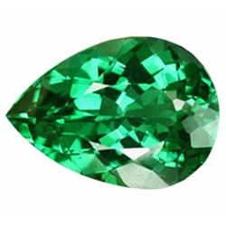 38.51ct Eye Clean AAA Green Pear Cut Brazil Amethyst (GEM-22736)