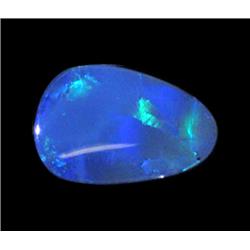 3.44ct Australian Black Opal Doublet Full Fire (GEM-22389A)