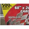 Image 2 : New in Box Erickson 60 x20 inch Bumper Hitch Carrier with 500 Pound Capacity