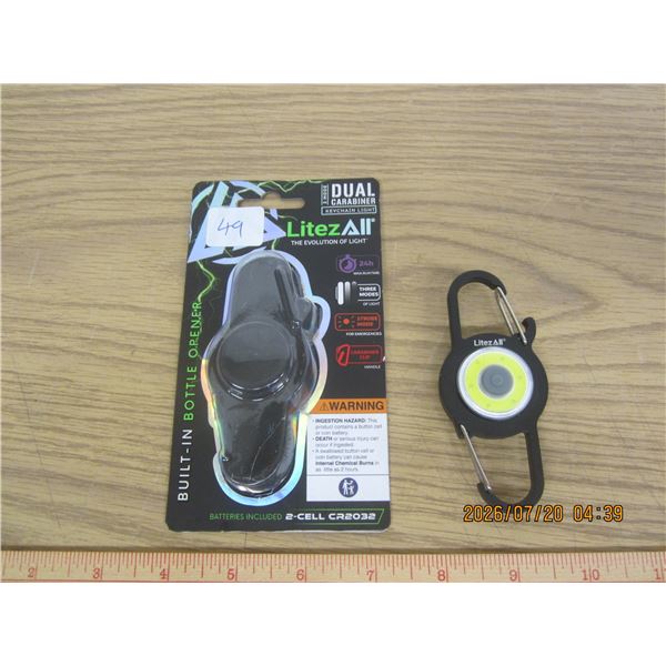 Litez All Safety Light Open Package Like New Working Well