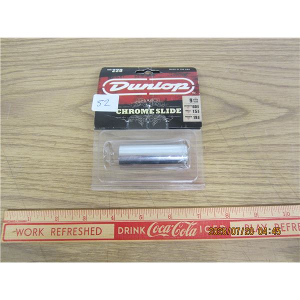 Dunlop Chrome Slider for Playing Guitar