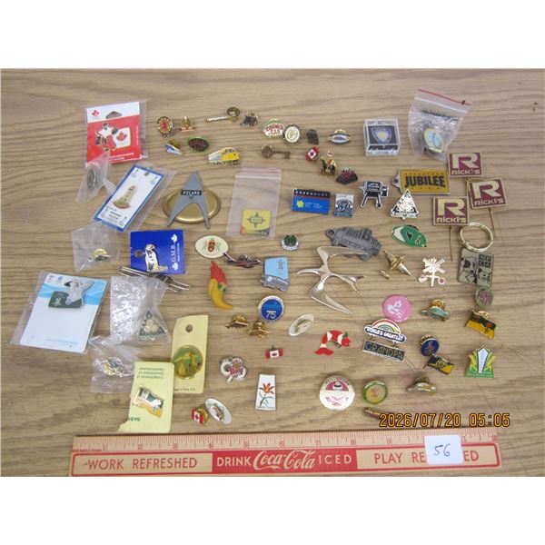 Lot of Vintage Collectors Pins