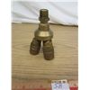 Image 1 : Brass Triple Hose Attachment For a Air Compressor