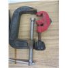 Image 4 : Lot of Hand Tools Facet Wrench, Pipe Cutter, Clamp, Allen Keys etc.