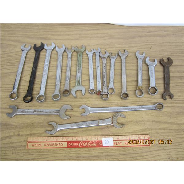 Lot of Mixed Wrenches