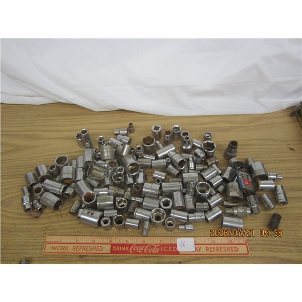 Large Lot of Mixed Sockets
