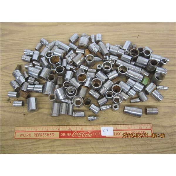 Large Lot of Mixed Sockets