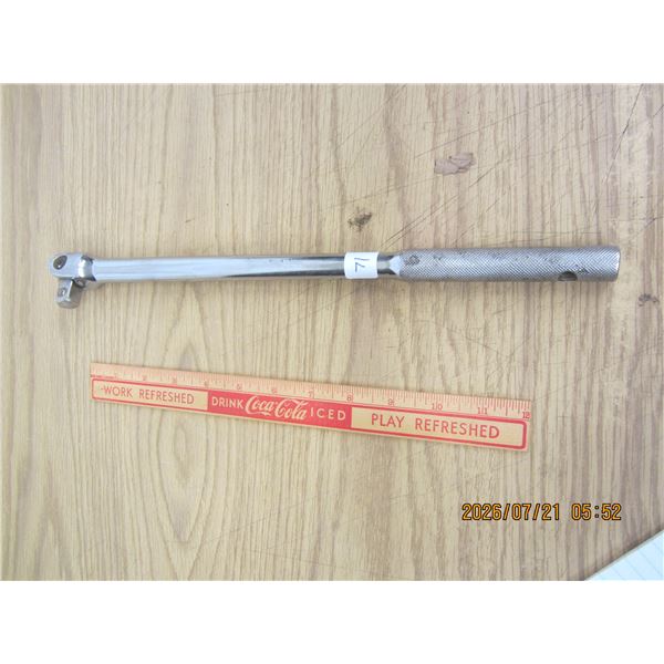 ½ Inch Breaker Bar 14 Inches Long