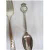 Image 4 : Lot of Antique Silver-Plated Cutlery Good for Jewelry Making
