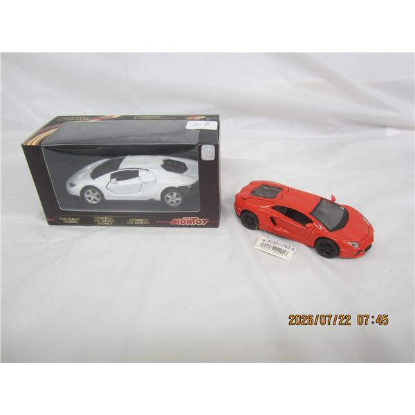 Lot of 2 Diecast Lamborghini Cars