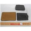 Image 1 : 2 Antique Wallets and One Change Purse All Leather