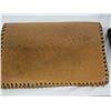 Image 2 : 2 Antique Wallets and One Change Purse All Leather