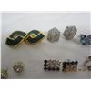 Image 2 : Lot of 6 Pairs of Vintage Earrings