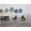 Image 3 : Lot of 6 Pairs of Vintage Earrings