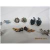 Image 3 : Lot of 5 Pairs of Earrings and 2 Single Ones