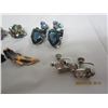 Image 4 : Lot of 5 Pairs of Earrings and 2 Single Ones