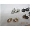 Image 2 : Lot of 6 Pairs of Vintage Earrings