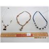 Image 1 : Lot of 3 Vintage Necklaces