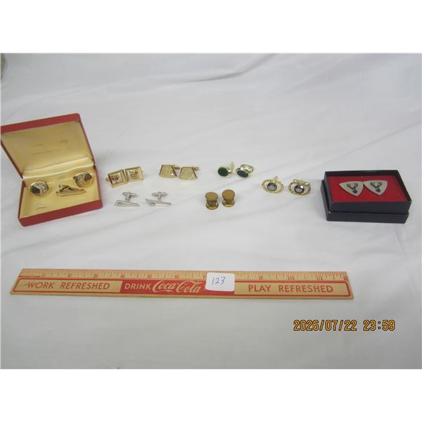 Lot of Vintage Cuff Links
