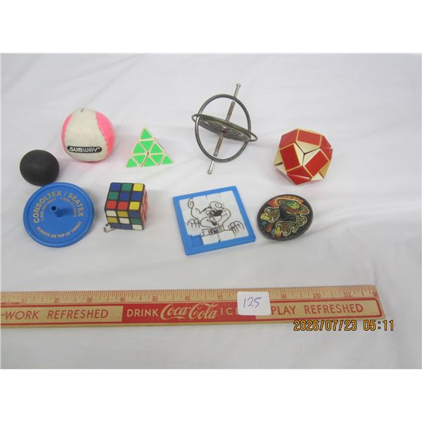 Lot of Vintage Handheld Games