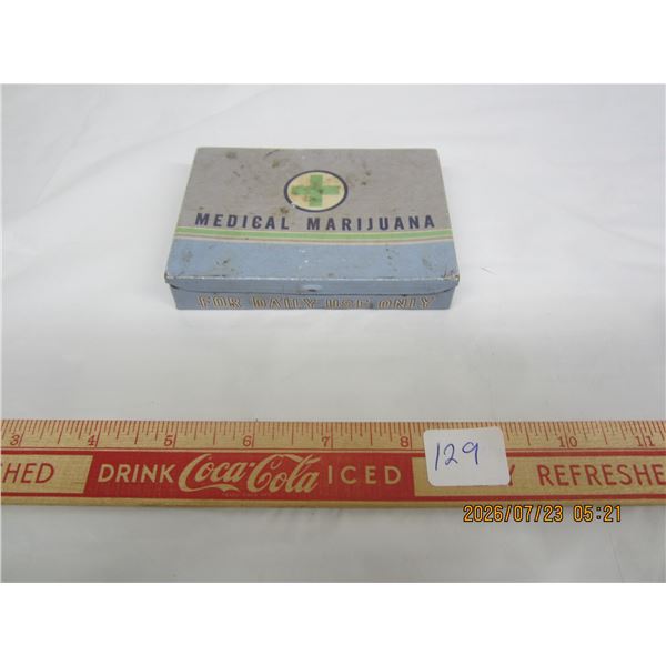 Medical Marijuana Tin