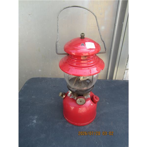 Antique Coleman Red Lantern NoT-66