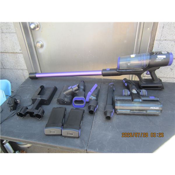 Noma Surface Elite Cordless Vacuum with 2 Batteries and Accessories ** Working