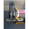 Image 2 : Ryobi Bench Grinder Working Well has Lights and Tool Rests