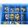Image 4 : Barnes Quality Brass Fittings in a Metal Storage Box Great Selection Hydraulic or Water Fittings