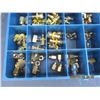 Image 6 : Barnes Quality Brass Fittings in a Metal Storage Box Great Selection Hydraulic or Water Fittings