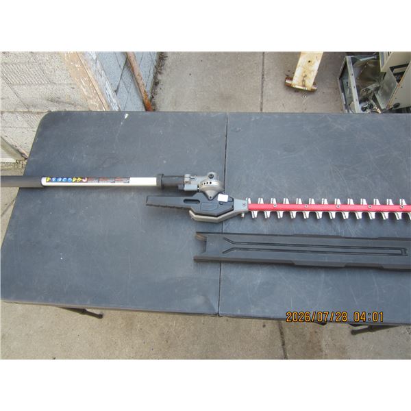 Milwaukee M18 24 Inch Cordless Power Pole Articulating Hedge Trimmer - Tool Only