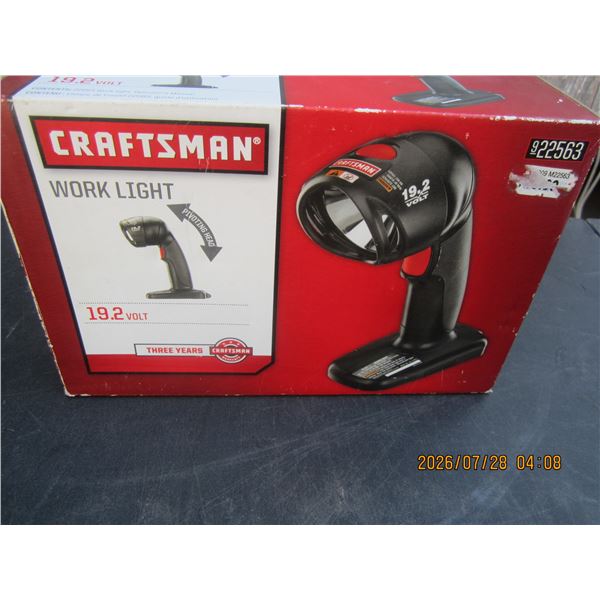 New in Box Craftsman 19.2 Work Light
