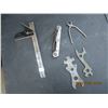Image 6 : Lot of Hand Tools Square, Allen Wrenches, Bike Wrenches