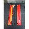 Image 4 : 2 Folding Hazard Emergency Road Signs