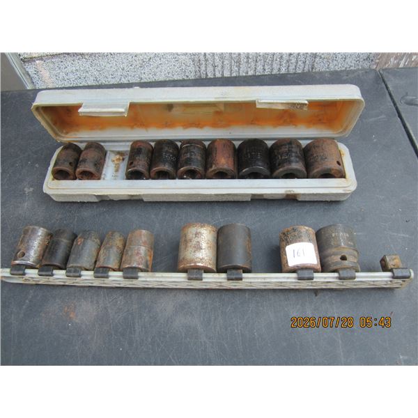 Lot of Impact Sockets