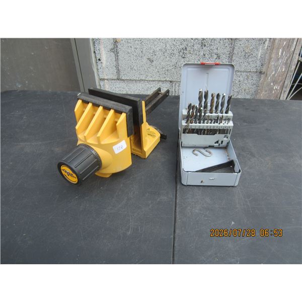 Quick Vise and a Drill Bit Set