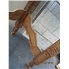 Image 7 : Hand Carved Table Base Needs Top