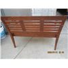 Image 4 : Mahogany Hall Bench with Storage 43 inches Long