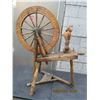 Image 5 : Antique Hand Made Wooden Spinning Wheel
