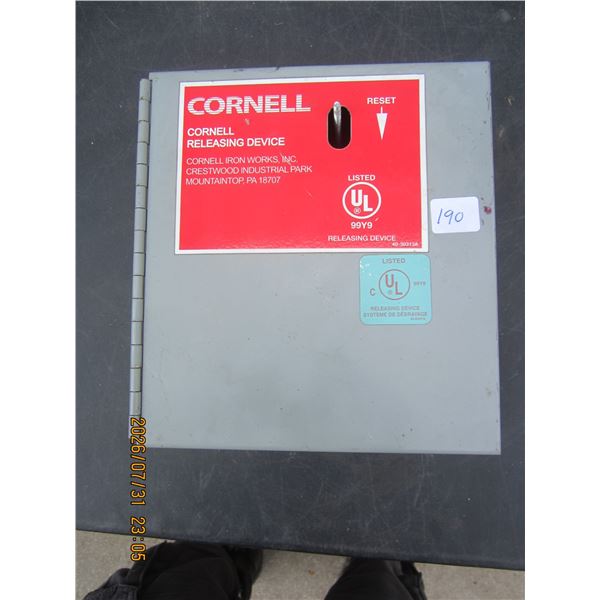 Cornell Releasing Device High Voltage Switch